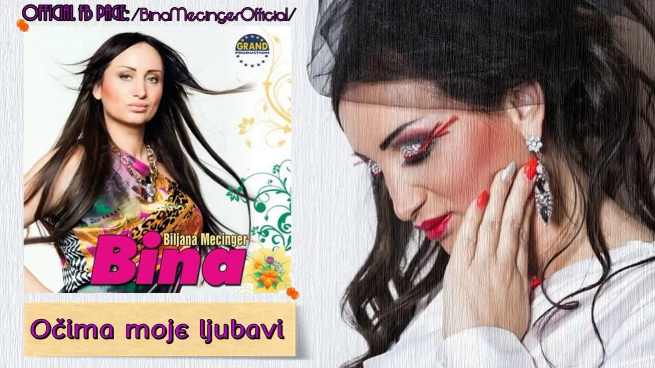 Biljana Bina Mecinger - Ocima moje ljubavi - (Official Audio 2014)