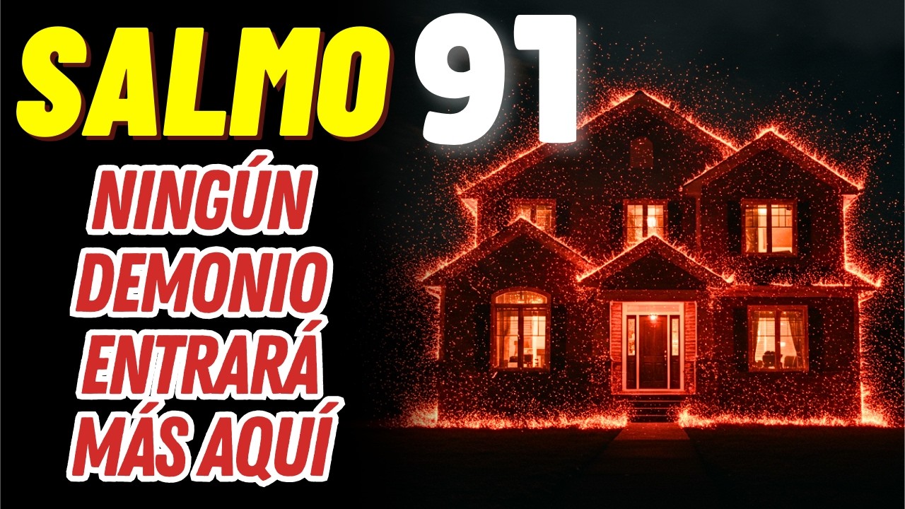 🔥 SALMO 91 — 7 VECES Para Romper Ataduras Espirituales y Sellar tu Casa con la Sangre de Jesús AHORA