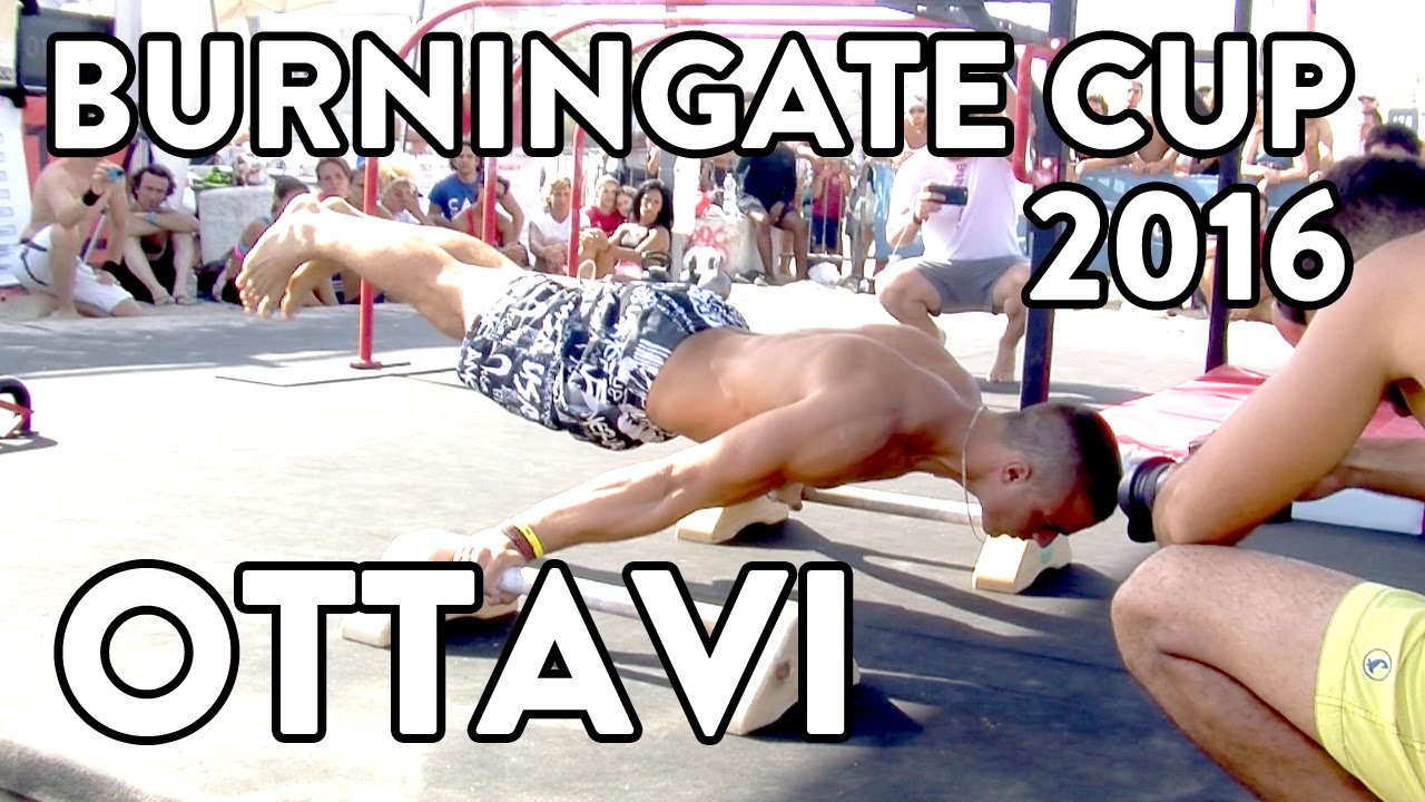 OTTAVI CALISTHENICS BURNINGATE CUP 2016...LA GARA SI FA INTERESSANTE!