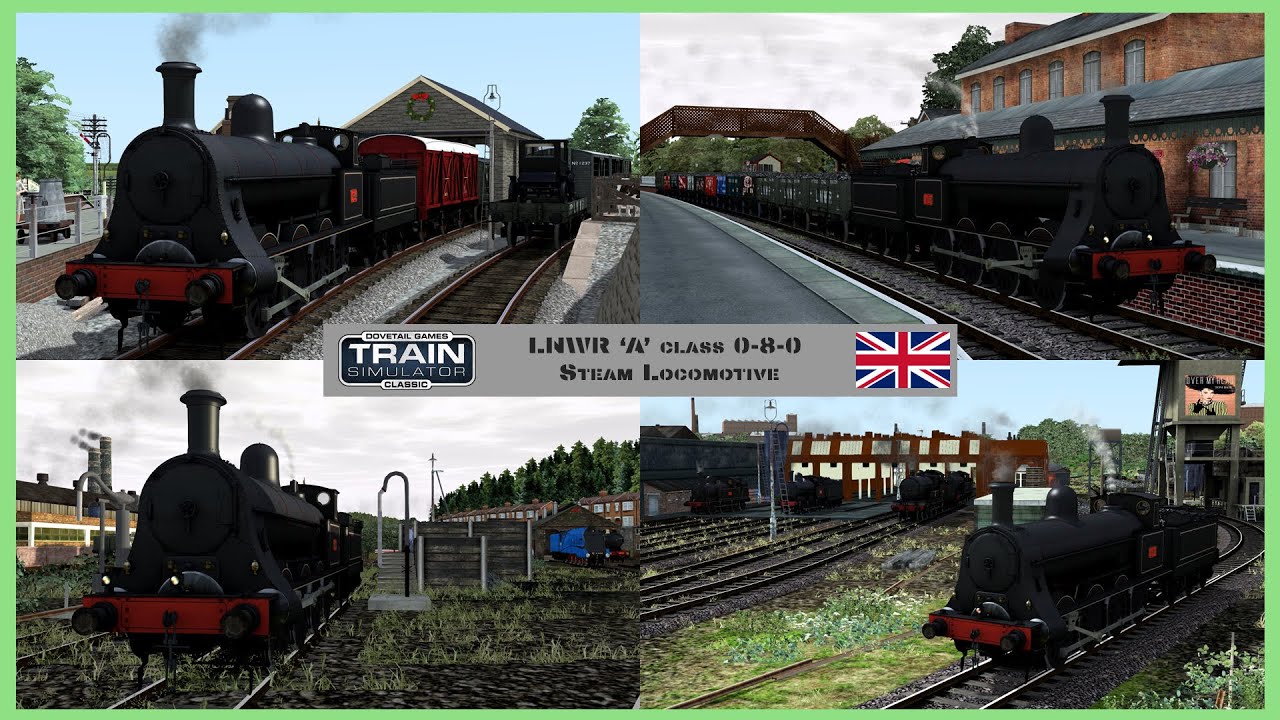 LNWR 'A' class Steam Locomotive review ~ Train Simulator