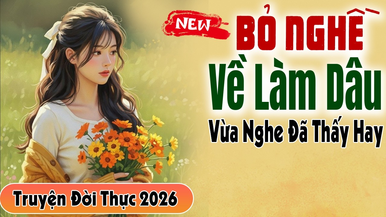 Vừa Nghe Đã Thấy Hay - BỎ NGHỀ VỀ LÀM DÂU - Truyện Đời Thực 2026