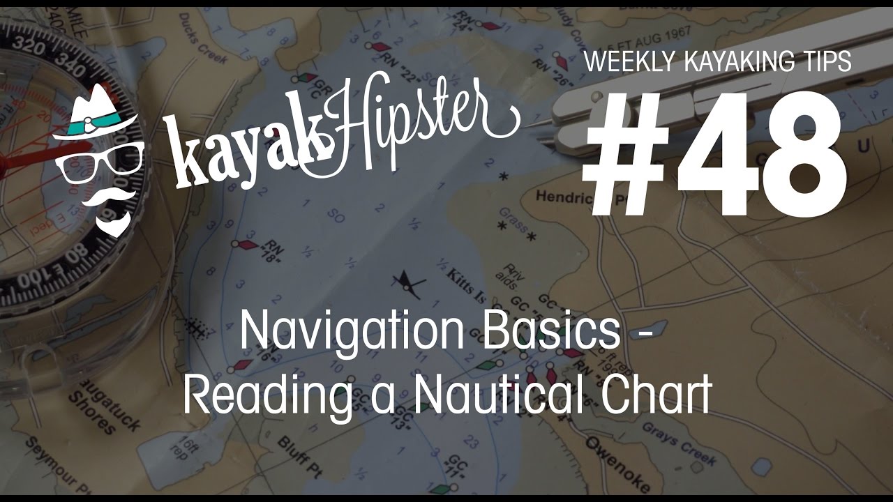Navigation Basics - Reading a Nautical Chart - Kayaking Tips #48 - Kayak Hipster