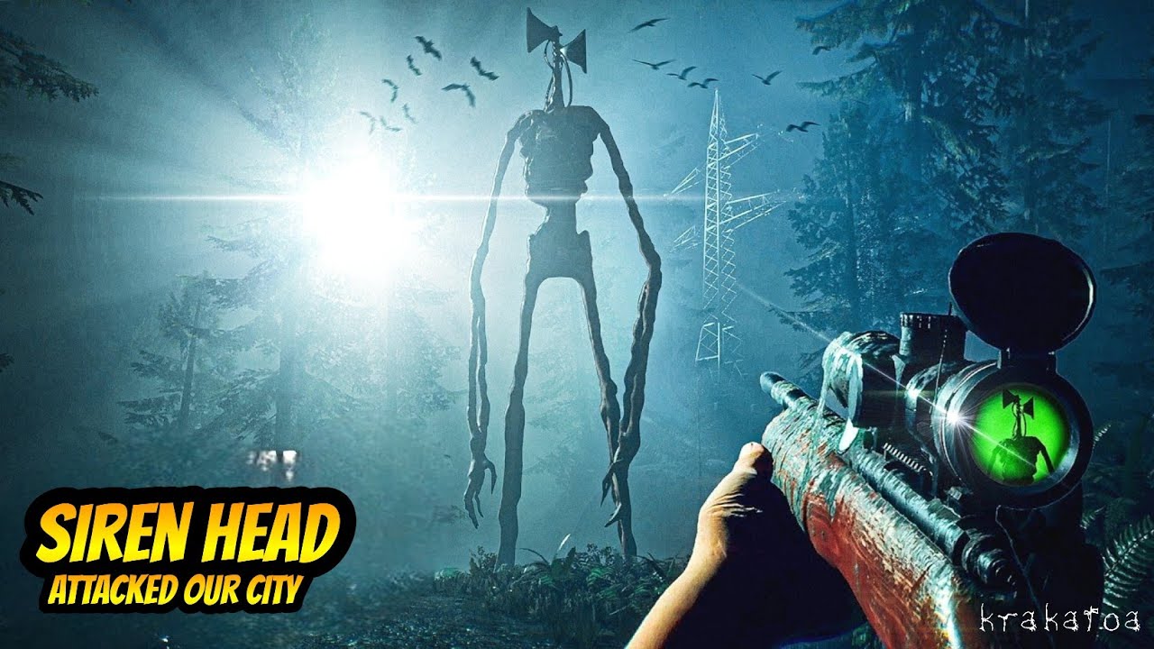 SIREN HEAD Attacked Our City - Krakotoa Gameplay