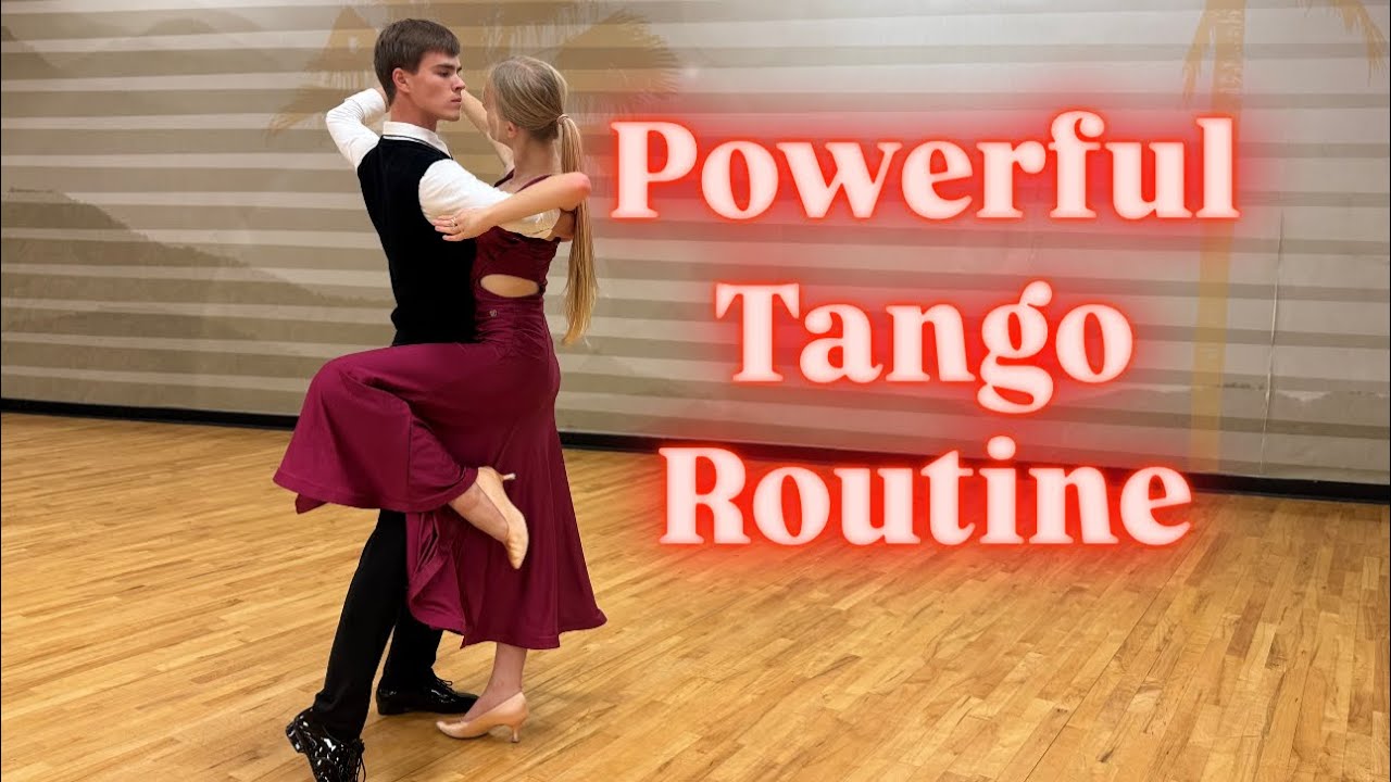 Learn Powerful Tango Routine with Figure Names & Timing by Roma & Marta