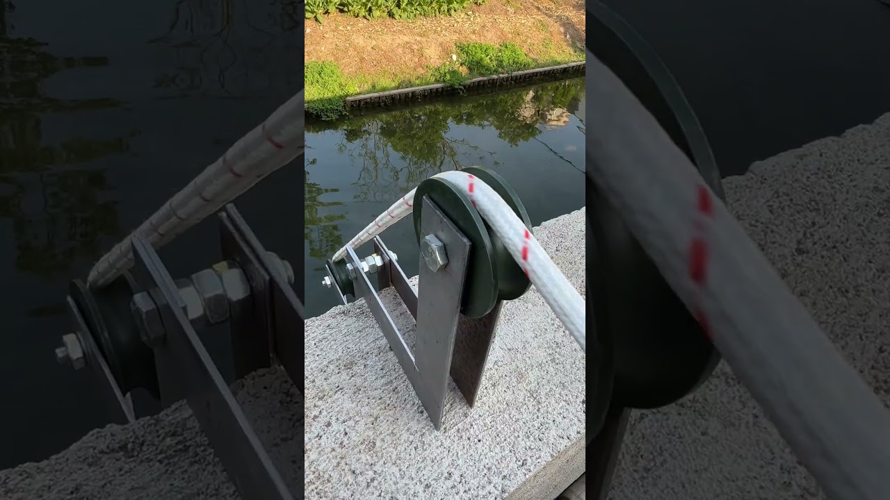 Genius Rope and Pulley System Makes Heavy Lifting Easy!