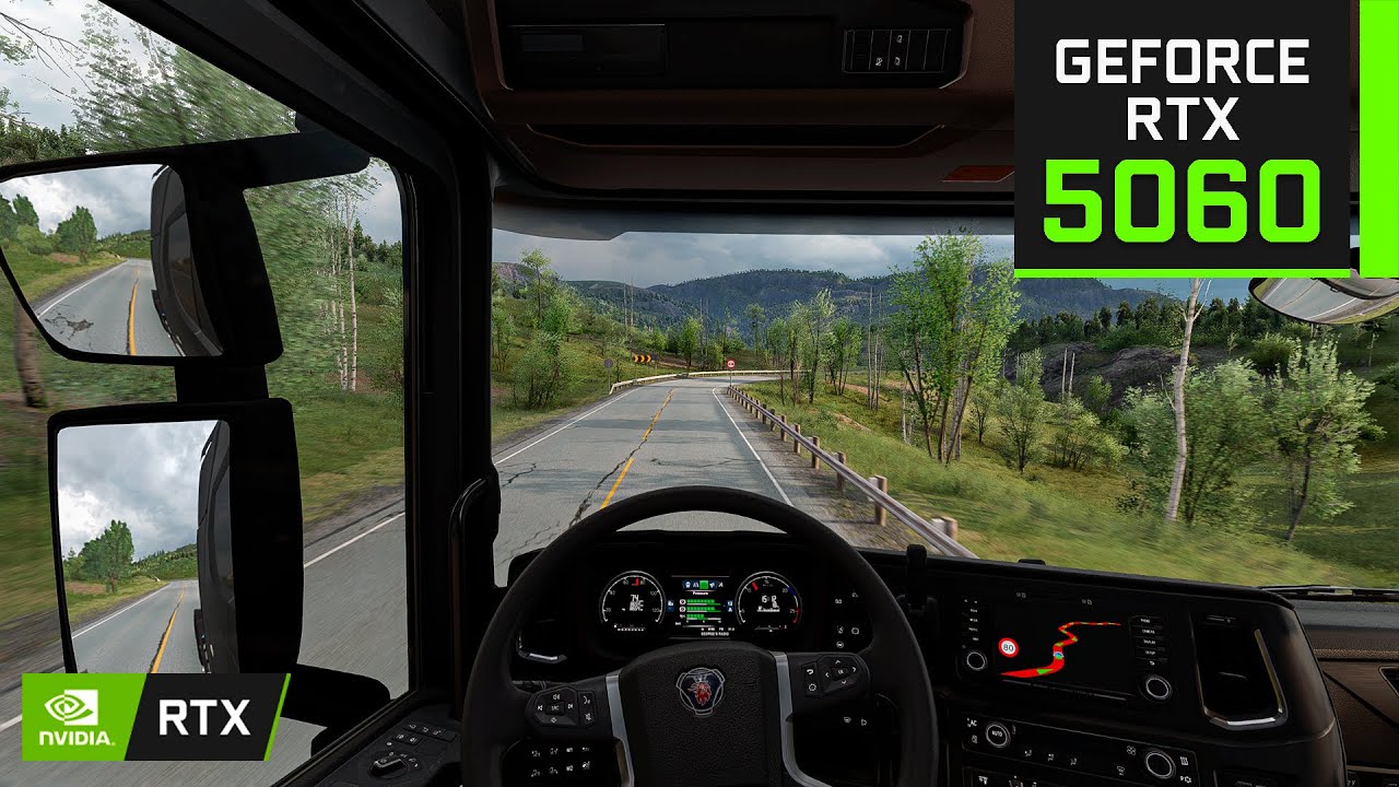 ETS2 Lighting Improvements v2 | RTX 5060 + R7 5700X ( 4K, 1440p, 1080p Все настройки )