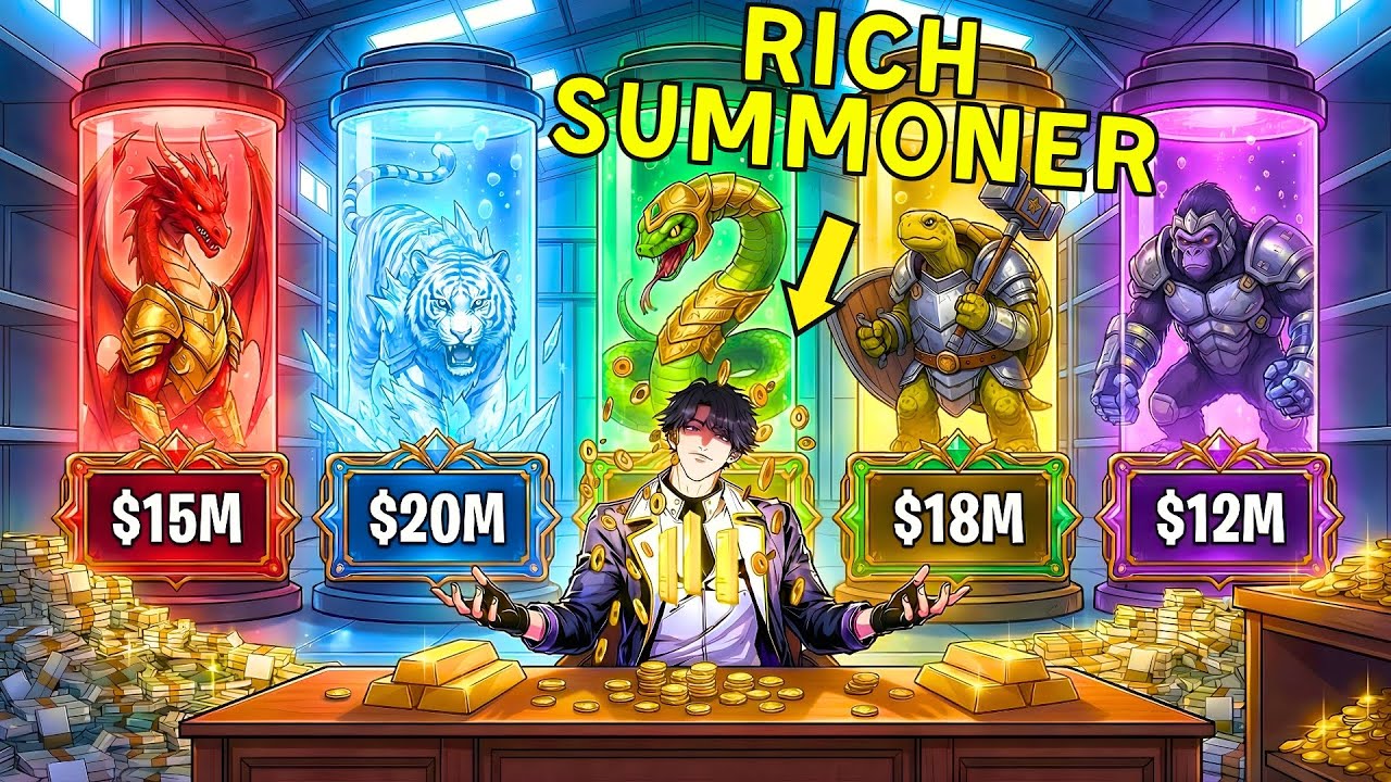 He Invested All His Money Into the Summoning System — and Got SSS-Rank Pets! | Manhwa Recap