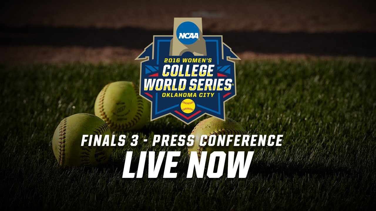 2016 Women's College World Series Finals - Game 3 Postgame Press Conference