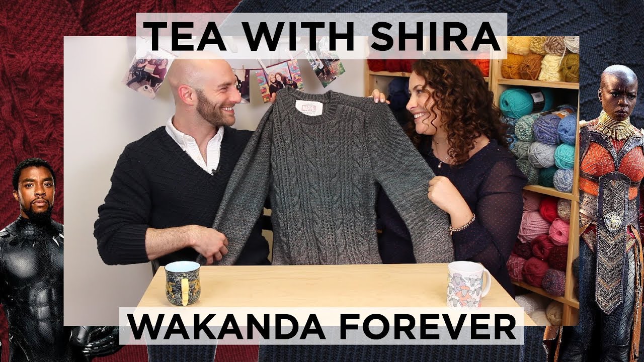 Black Panther Inspired Knitwear from Josh Bennett  - Tea with Shira #41