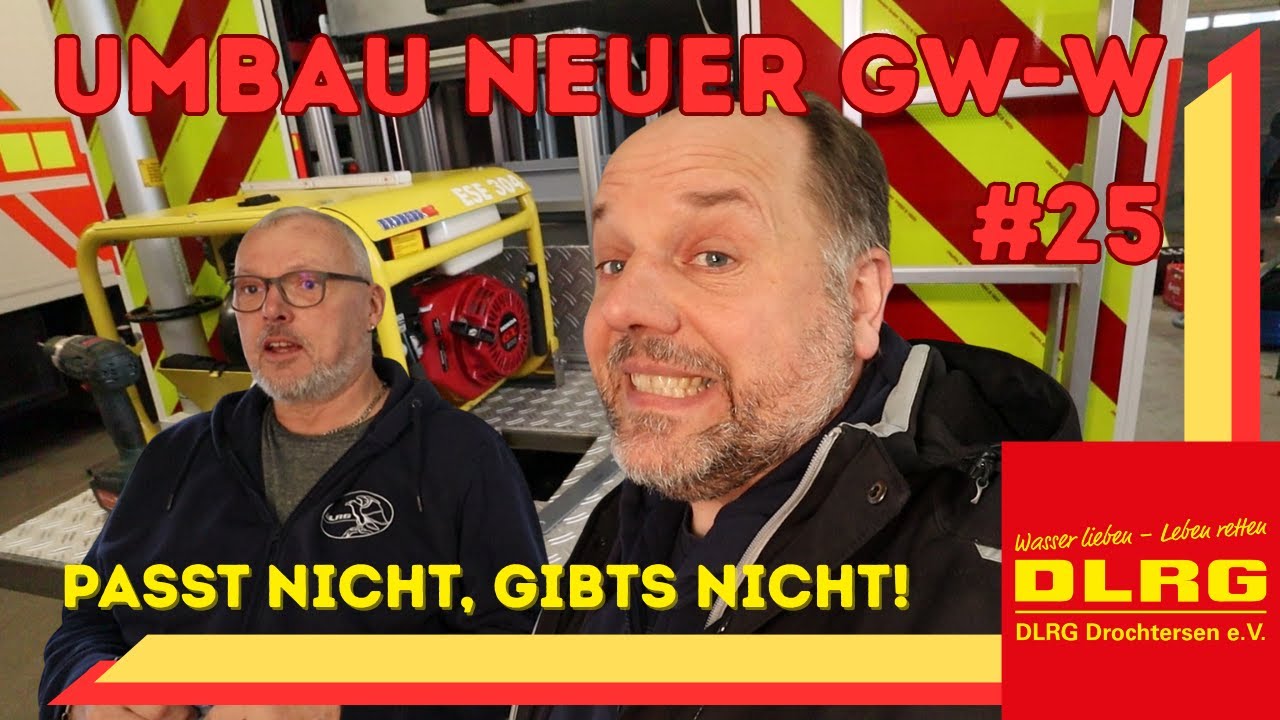 Wir bauen uns einen Gerätewagen Wasserrettung! - Teil 25 - DLRG Drochtersen #DLRGWellenSchlagen
