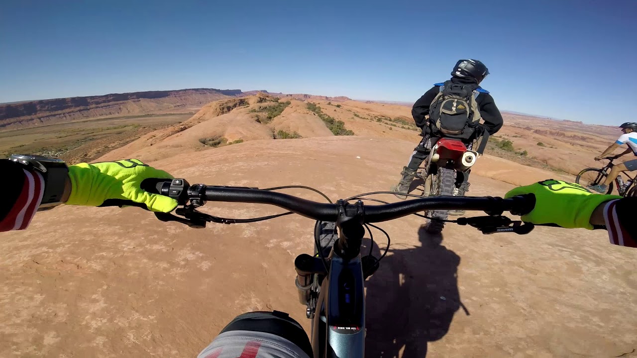 Moab, Utah Slick Rock trails on E-bikes