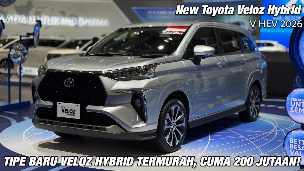 VELOZ HYBRID TERMURAH, TIPE V CUMA 299 JUTA!