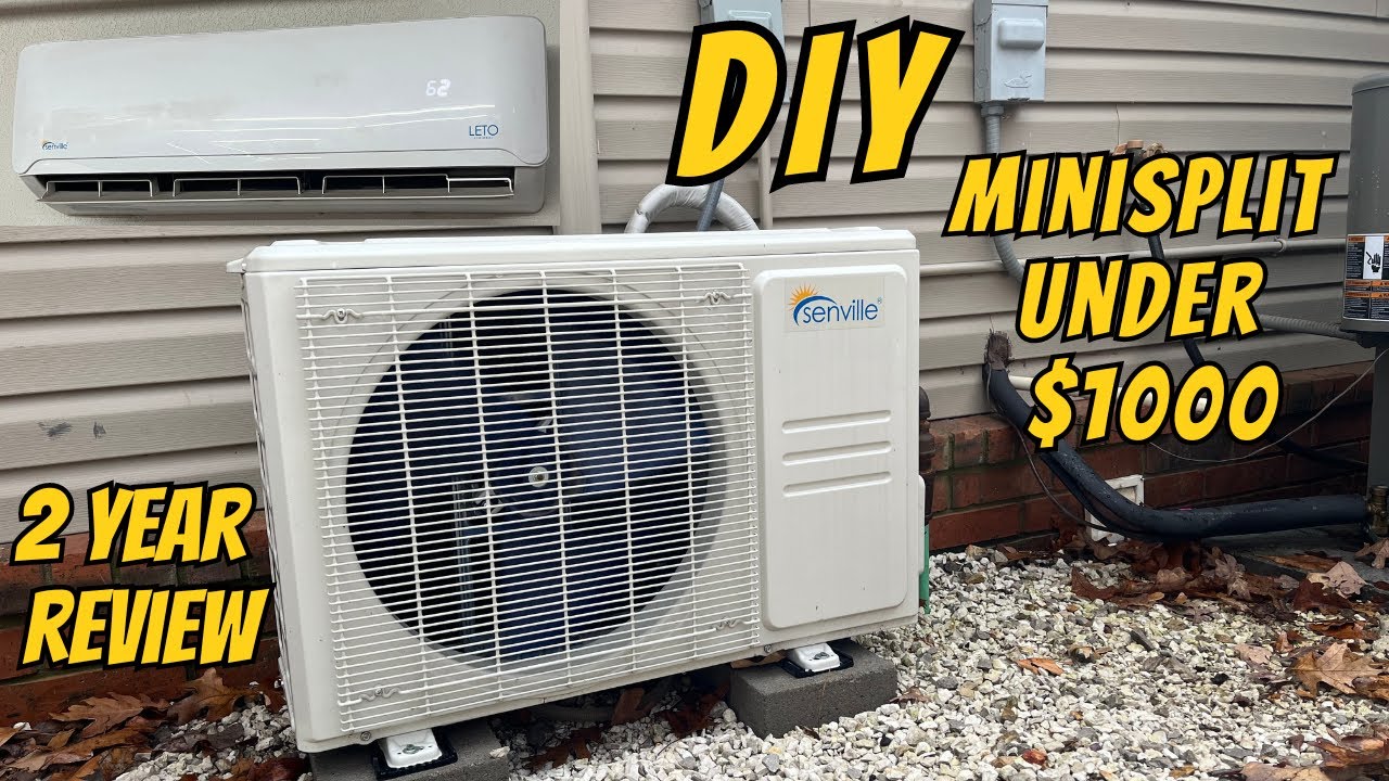 DIY Senville Leto Mini Split 2 Year Review