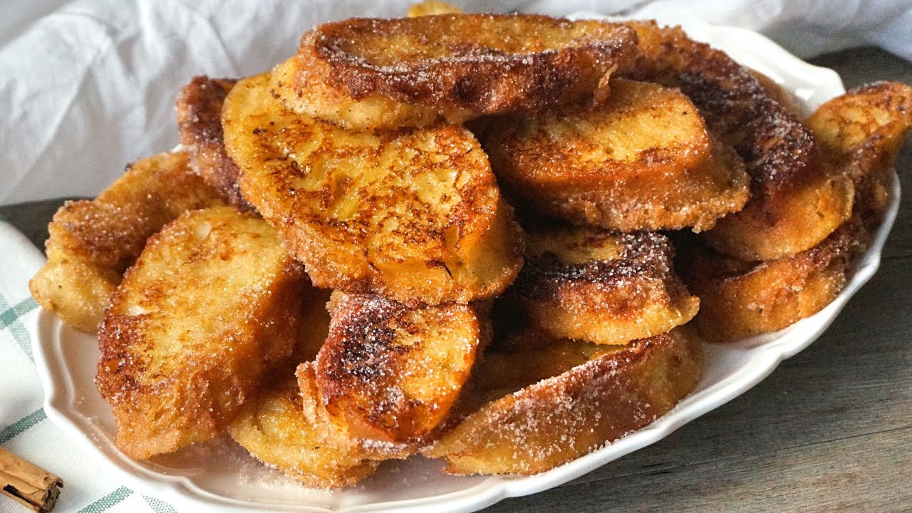 Torrijas. Receta paso a paso.