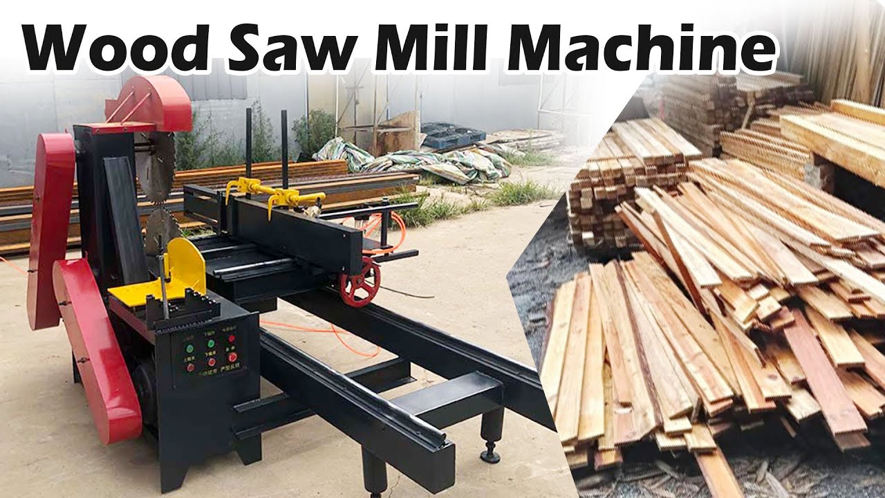 High-Efficiency Sawmill Machine Cutting Wood with Precision 🪵⚙️#sawmill #woodprocessing