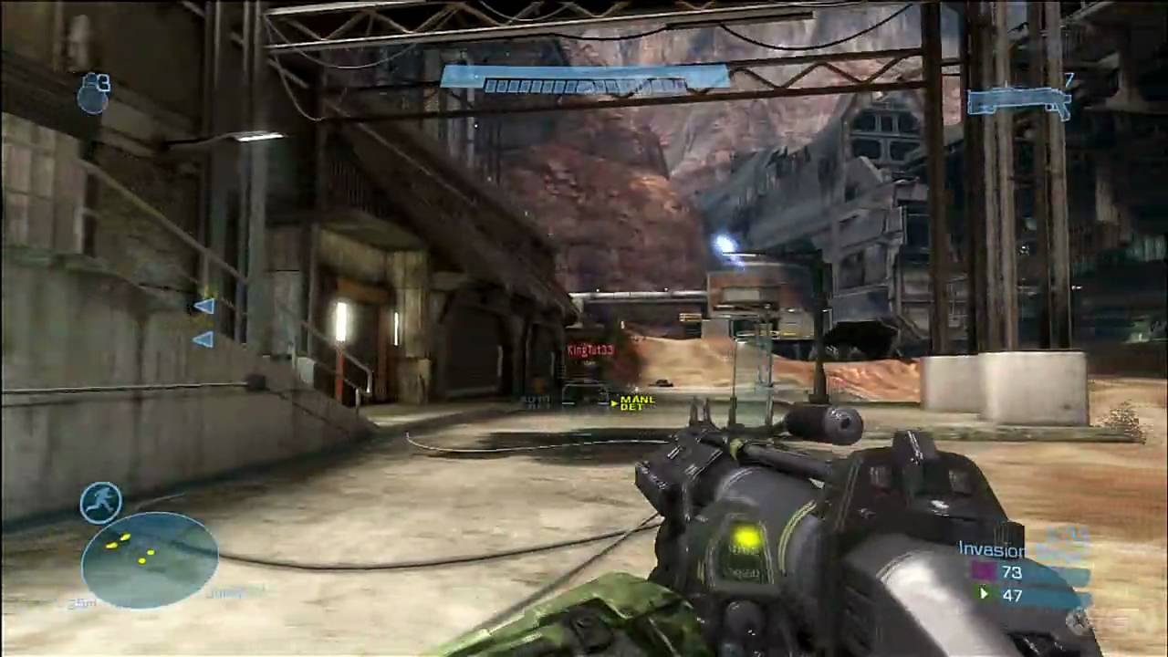 Halo: Reach Beta - Grenade Launcher (Gameplay)