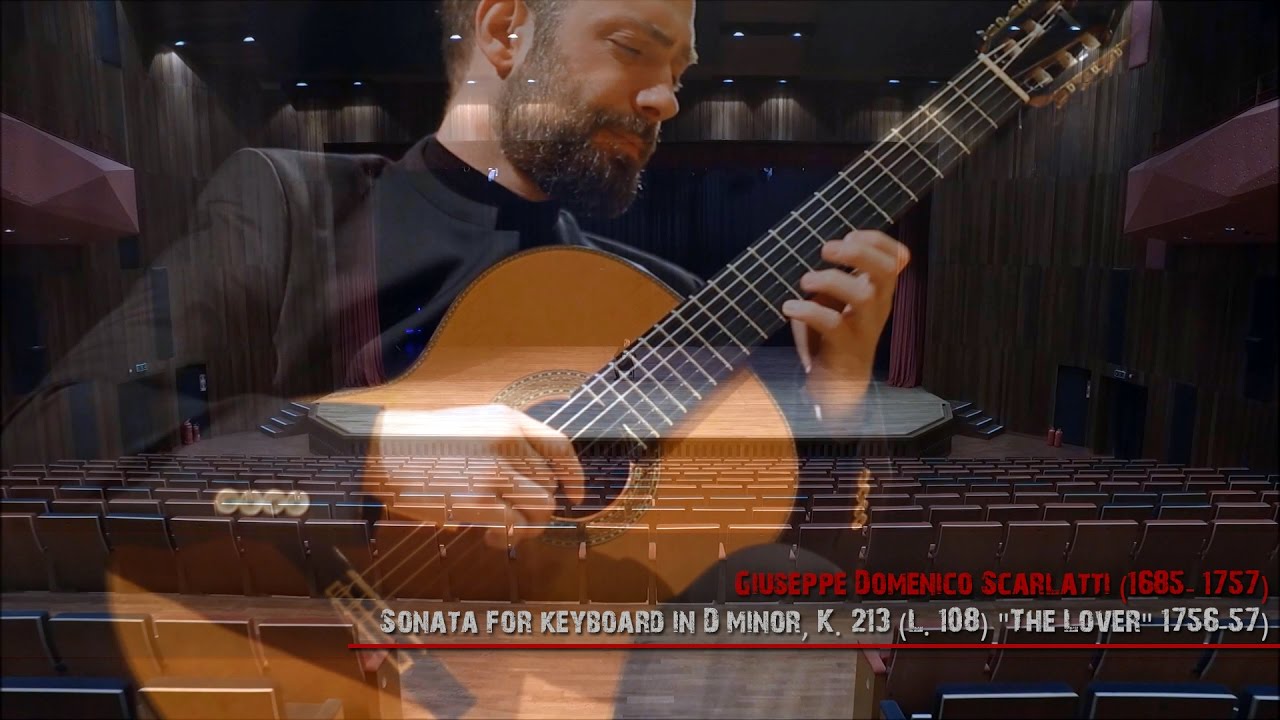Kerim Altınörs Plays Sonata in D Minor, K 213 by Giuseppe Domenico Scarlatti