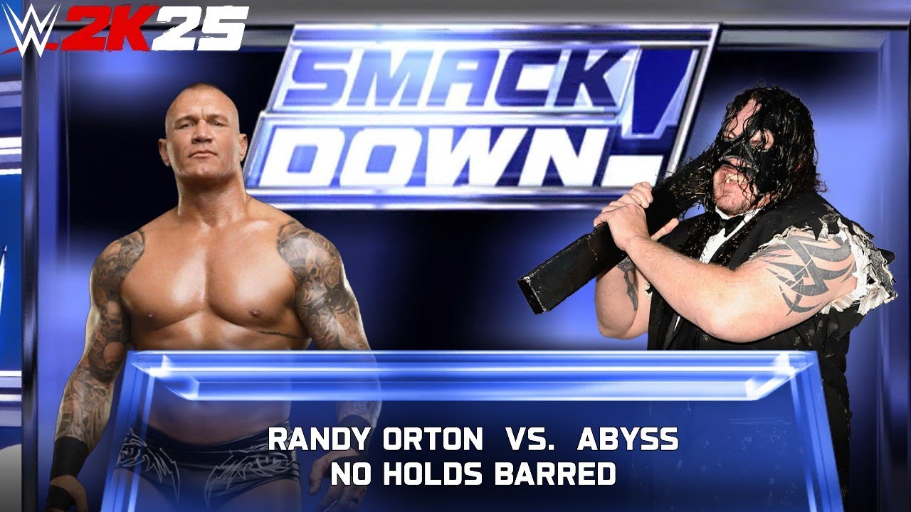 Full Match - Randy Orton vs Abyss: No Holds Barred Match at Smackdown | WWE 2k25 