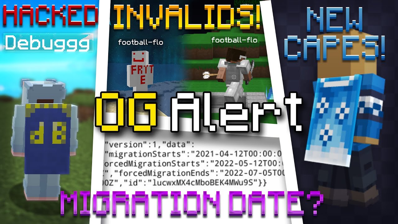 OG Alert - Special Cape Hijacked, New OptiFine Capes, Migration Date Leak, New Invalids (Ft. Ironic)