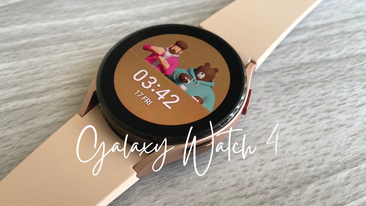 Samsung Galaxy Watch 4 Pink Gold Unboxing