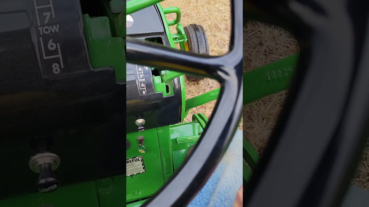 1967 John Deere 4020 Diesel Synchro range transmission RESTORED