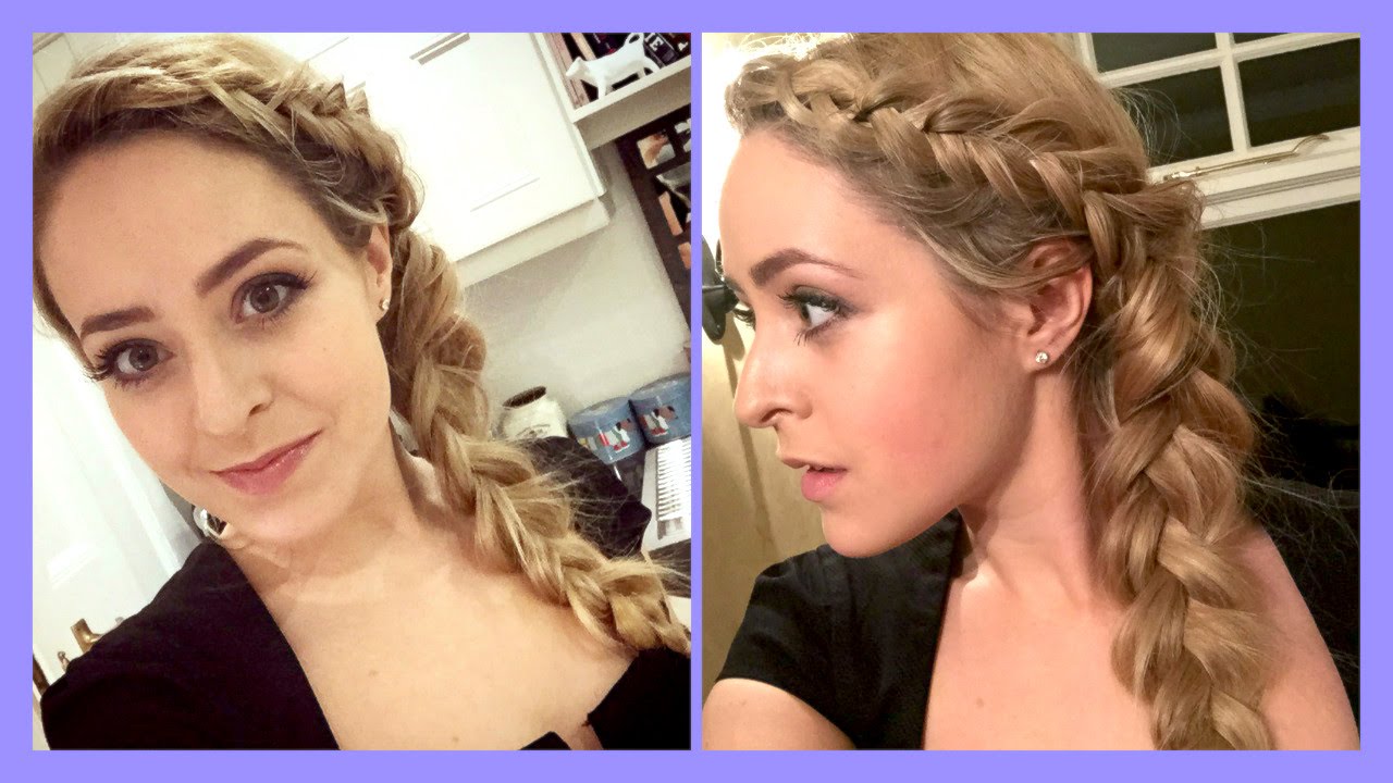 How To: Giant Messy Side Braid! | Fleur De Force