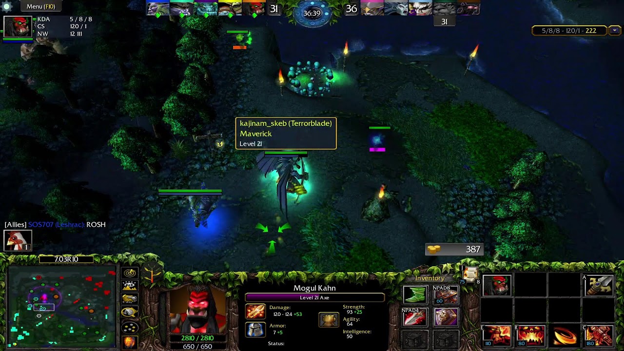 Dota 1 Axe  Game Play