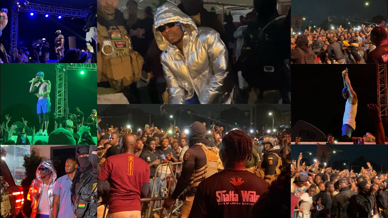 Shatta Wale Is A Big Deal😲Fans Struggle With Security & Break Barricades+Ma$ive Performance @ Legon