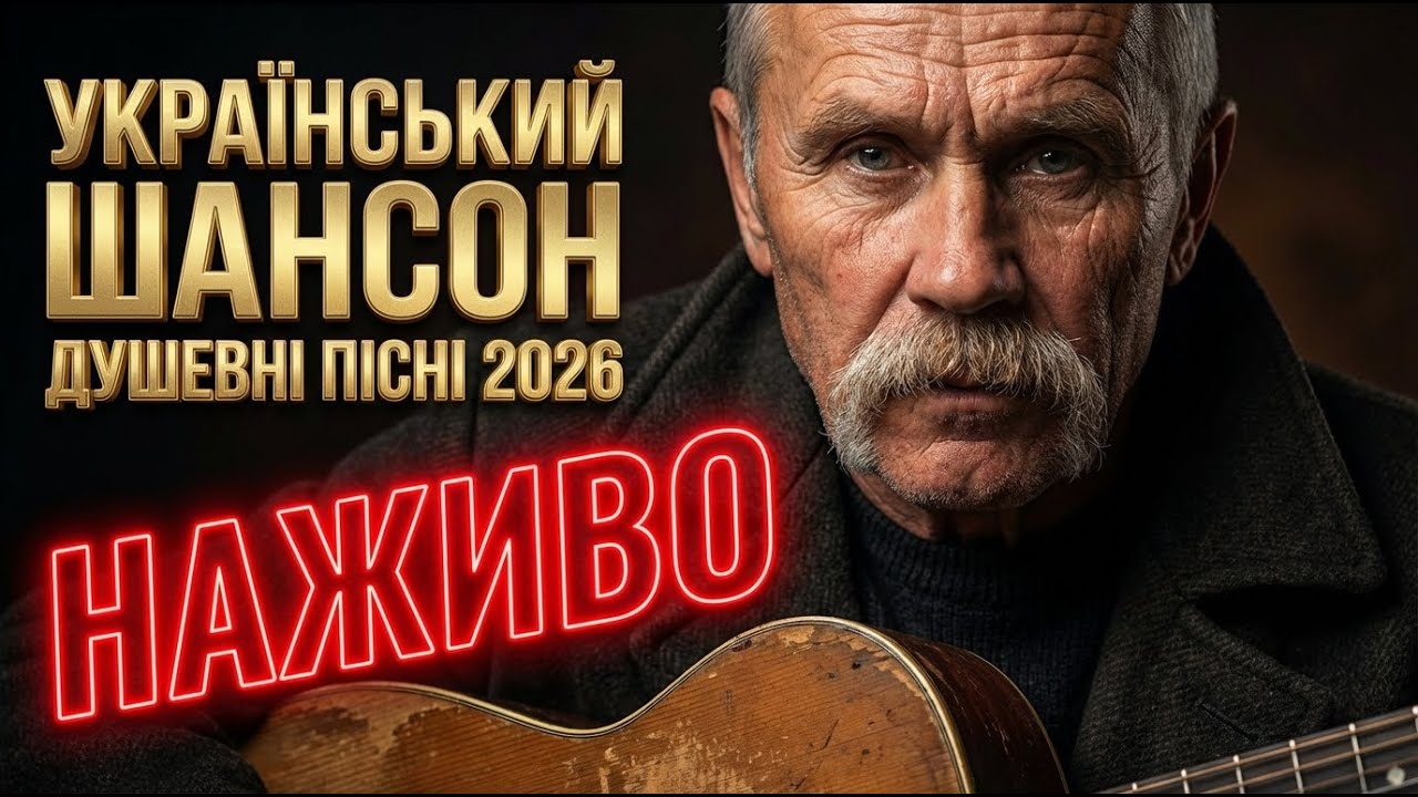 ❤️‍🔥 Український шансон — спокійний стрім суботи• | Сивий Кобзар — LIVE