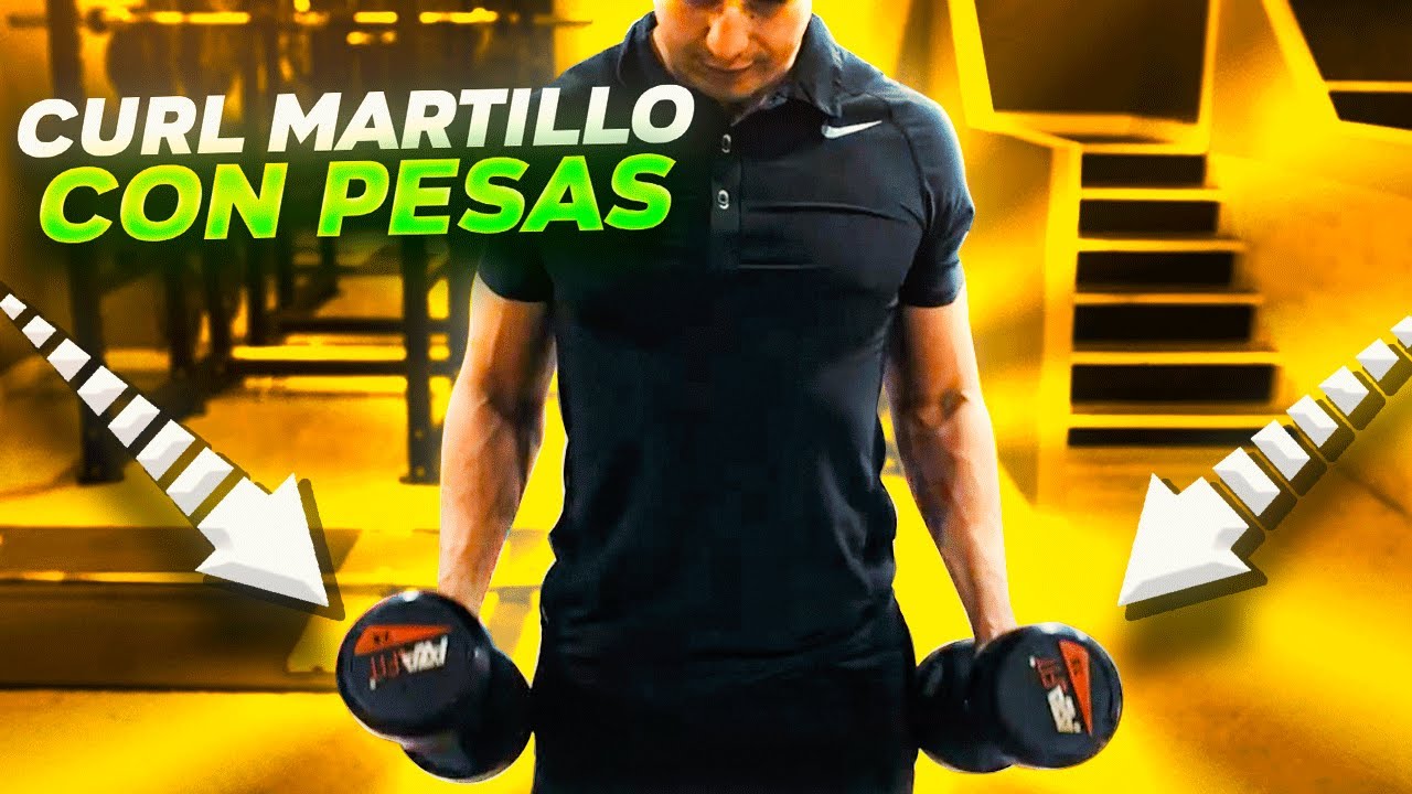 Mejora tus BÍCEPS con esta variante | Curl bíceps martillo | GFit Coach