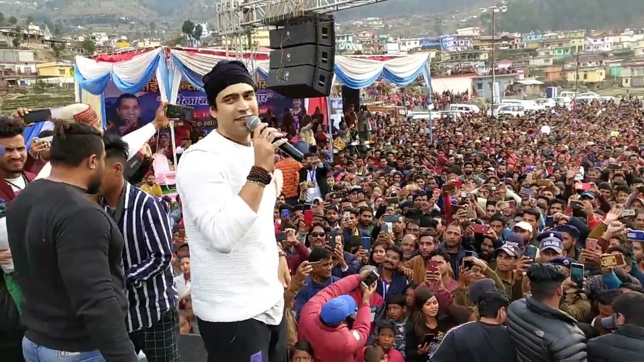 Jubin Nautiyal Live Performance 2022 Purola Mela Full Video Uttarkashi Uttarakhand
