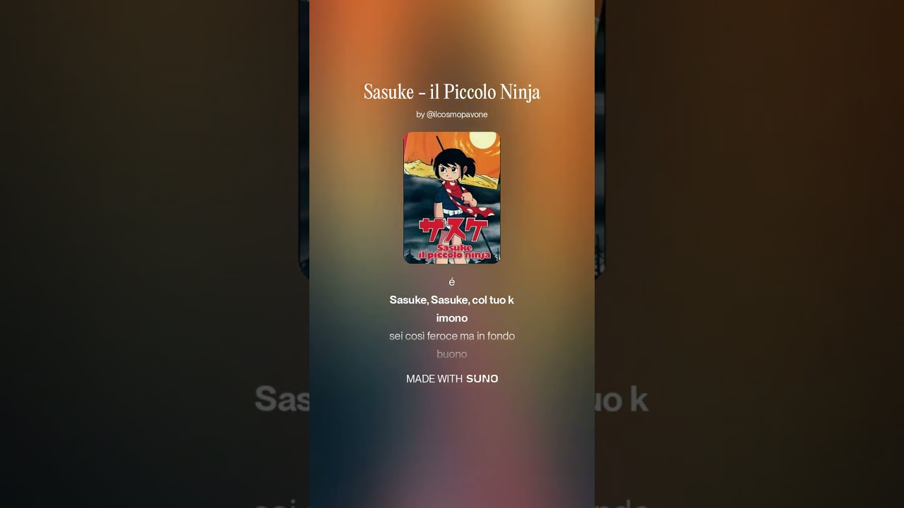 Sasuke   il Piccolo Ninja