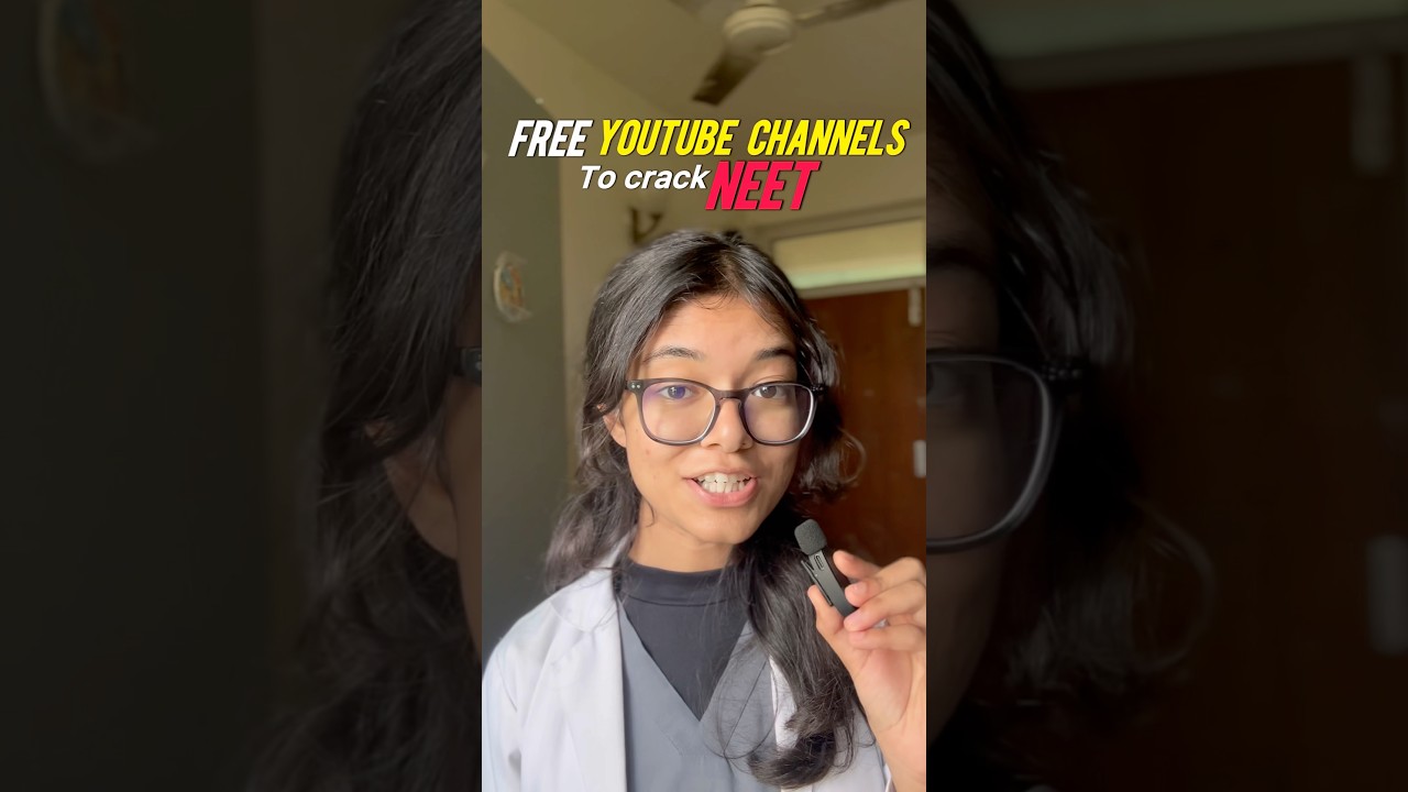 Free *Youtube Channels* to Crack NEET 2026|NEET 2027#shorts #viral #neet #neet2026