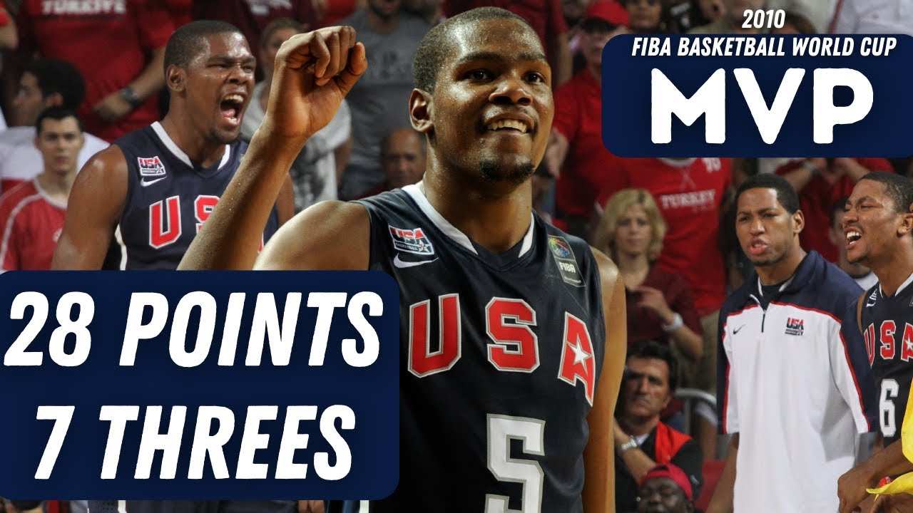 When 22 year-old Kevin Durant introduced himself to the world 😳 | FIBA Basketball World Cup 2010