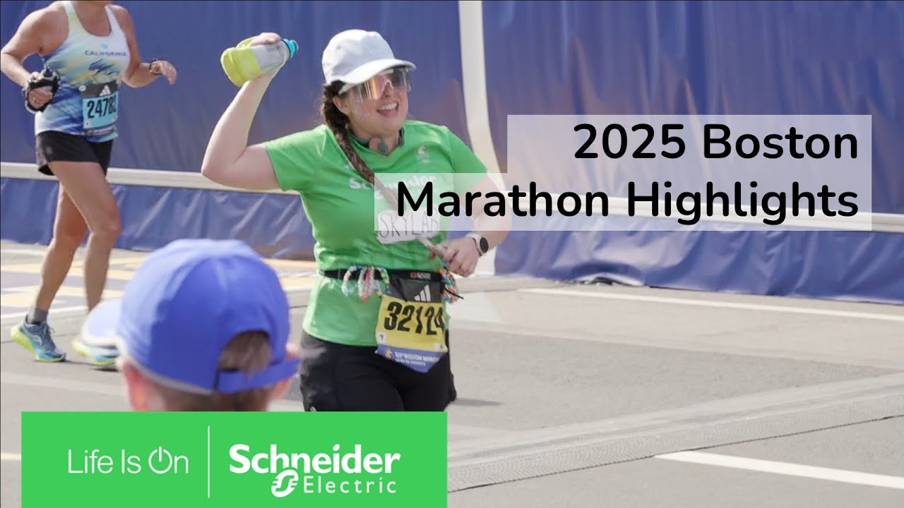 Schneider Electric at 2025 Boston Marathon | Schneider Electric