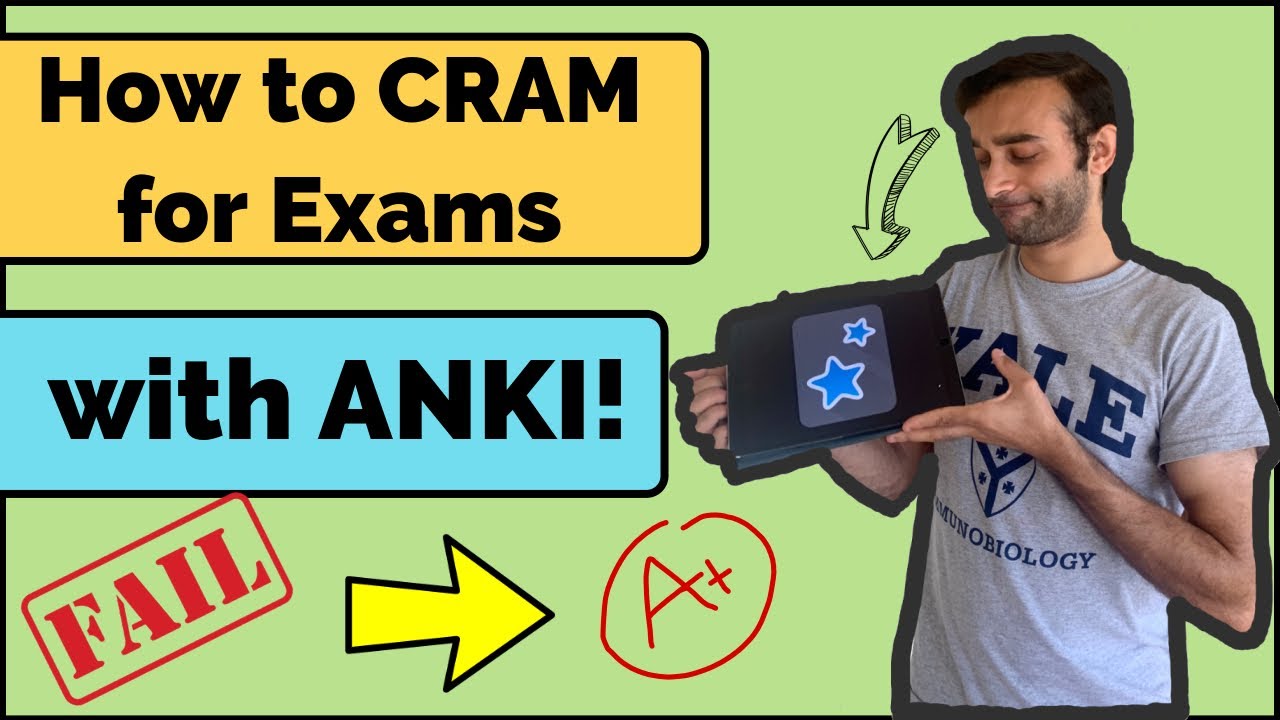 How to EFFECTIVELY CRAM Using Anki (College Classes + Med School)