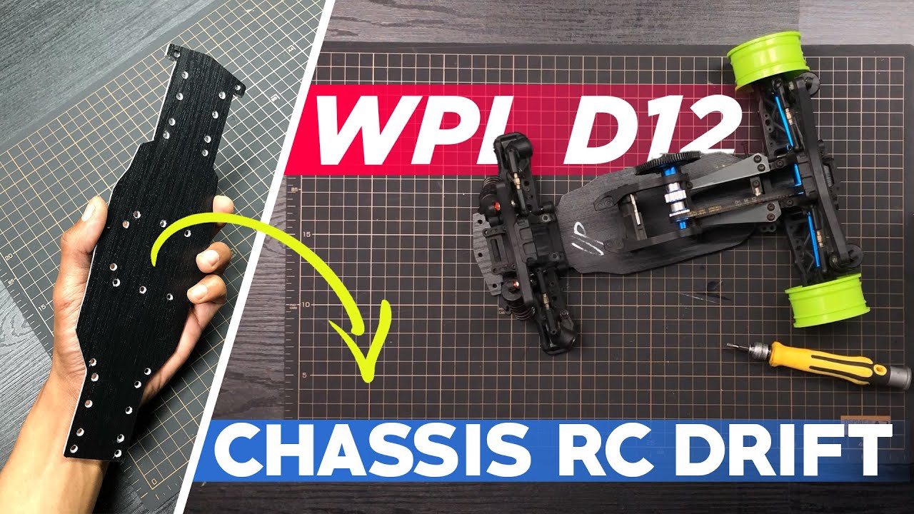 Bikin Chassis RC Drift | Project WPL D12 Eps. 1