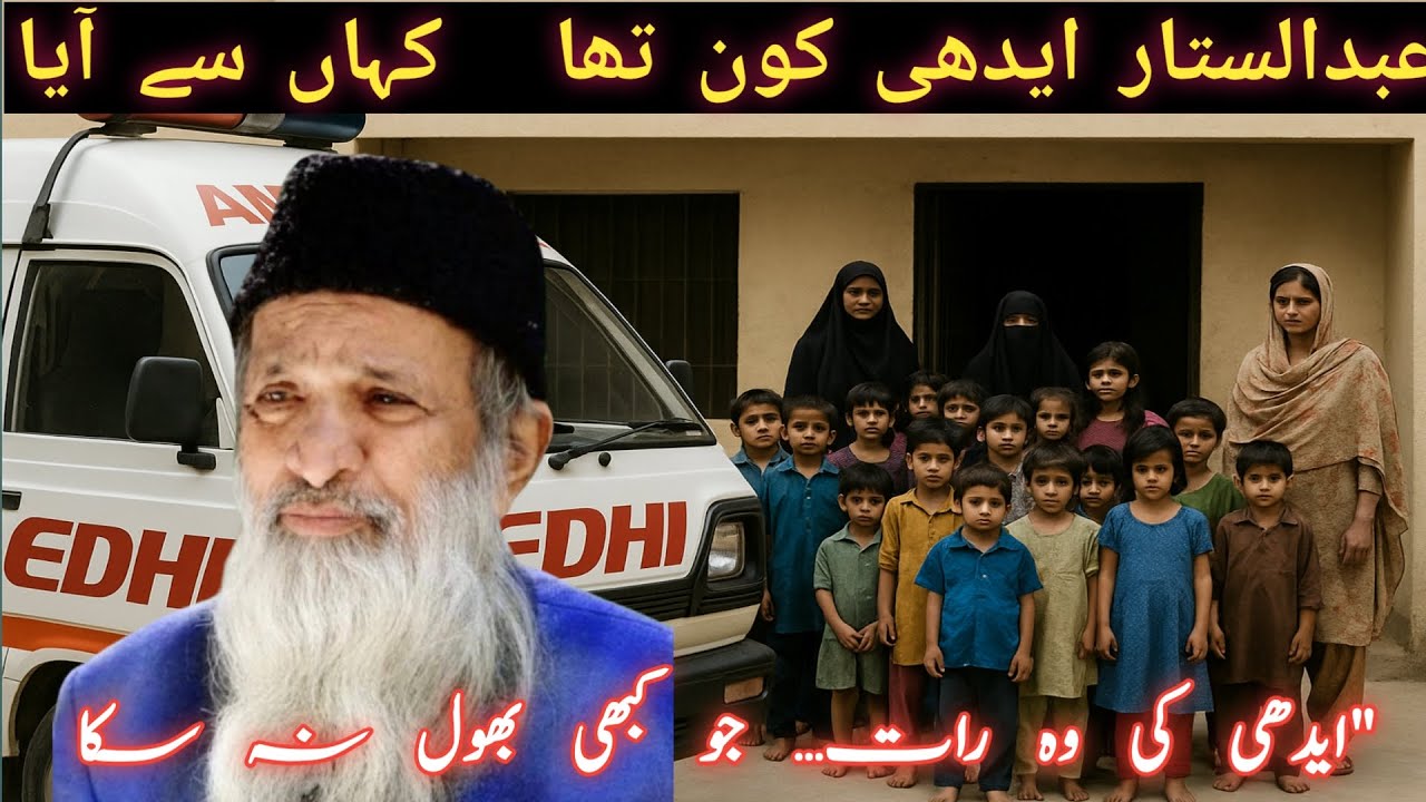 ایدھی: انسان تھا یا فرشتہ؟ | Abdul Sattar Edhi Life Story | Emotional Urdu Story