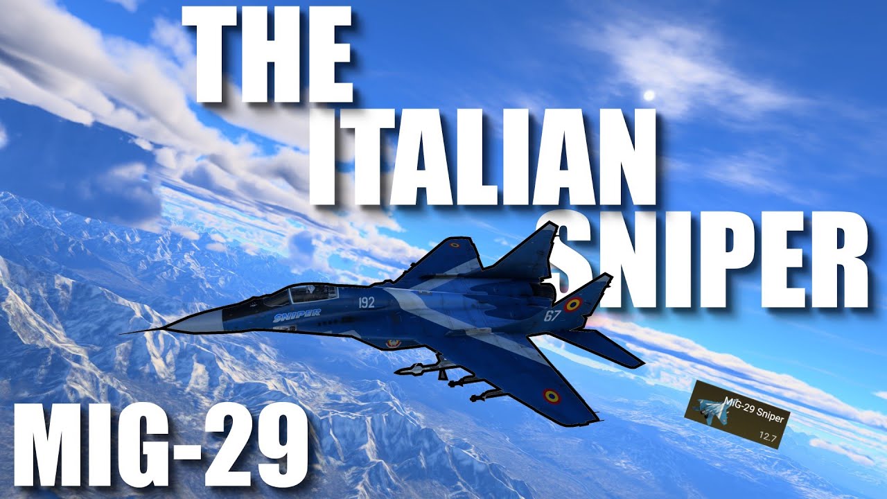 Итальянский снайпер — МиГ-29 — Премиум 12.7 в War Thunder