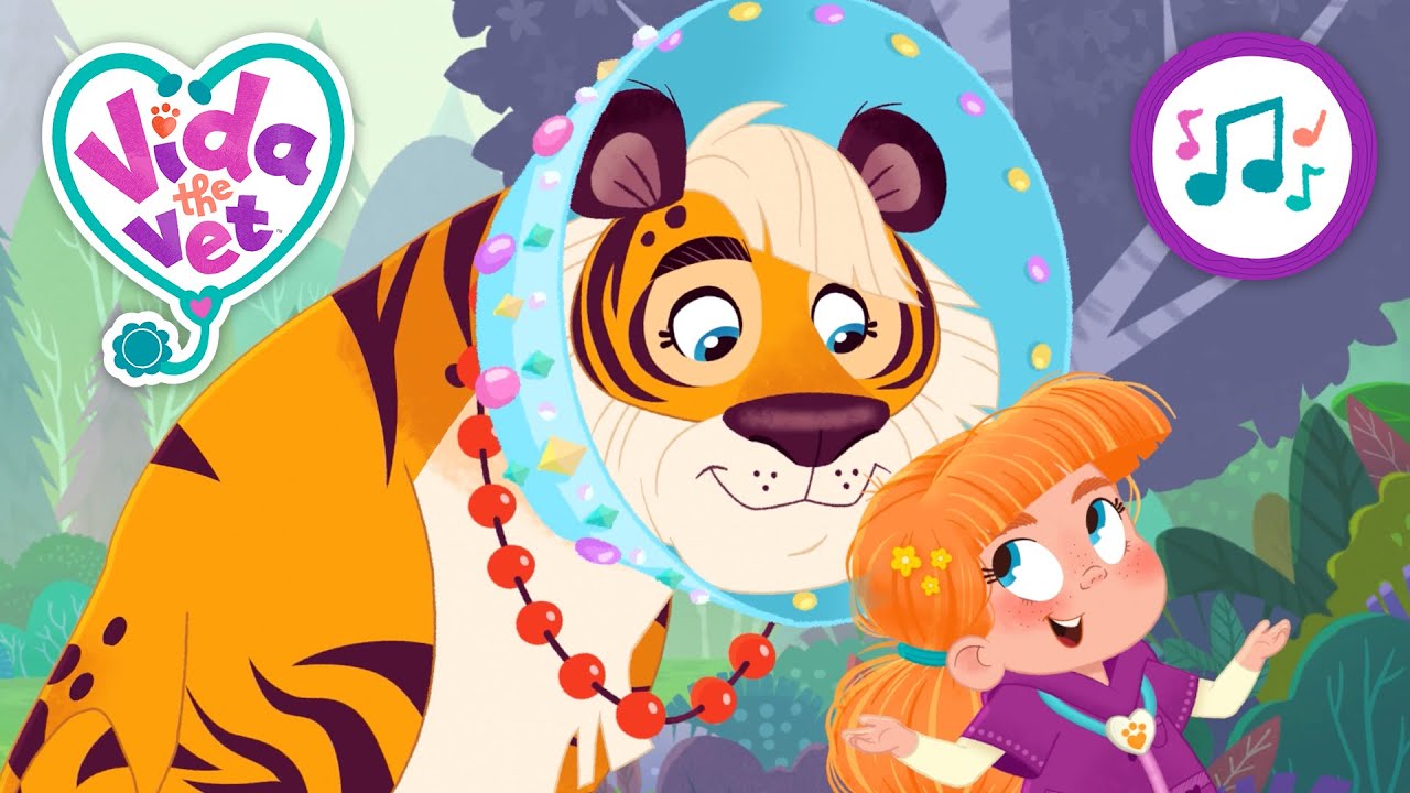 Koa’s Custom Cone | Vida the Vet Music Video | Cartoons for Kids