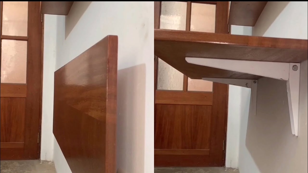 MESA ABATIBLE CON UN SISTEMA MUY SIMPLE Y FUNCIONAL/SOY CARPINTERO/ALEJANDRO LUIS
