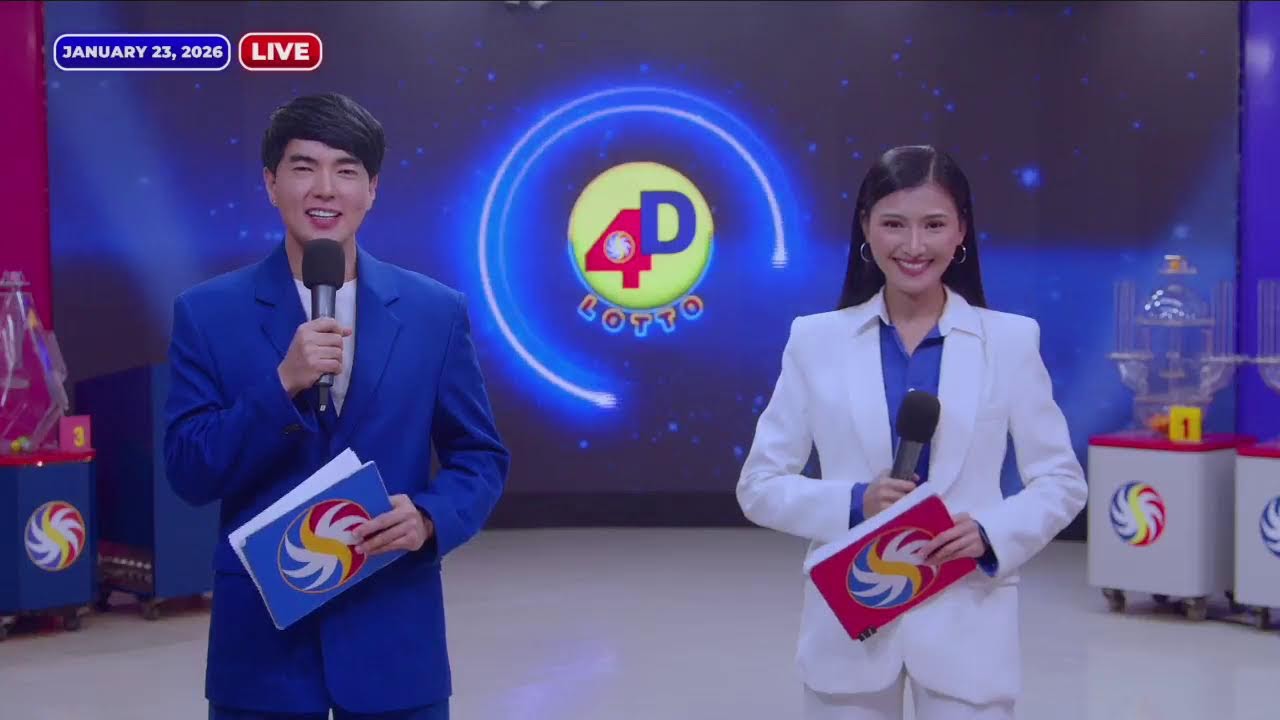 [LIVE] PCSO 9:00 PM Lotto Draw - January 23, 2026