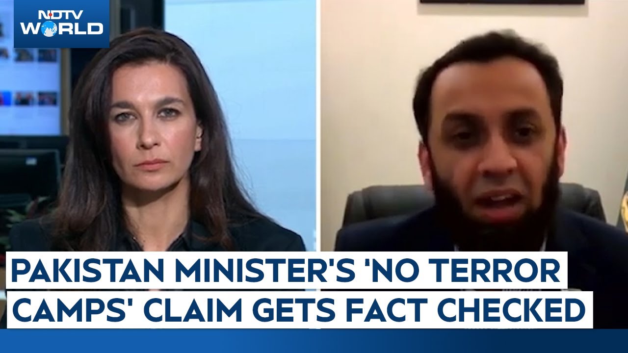 Yalda Hakim | Pak Minister Attaullah Tarar's 'No Terror Camps' Claim Gets Fact Checked On Live TV