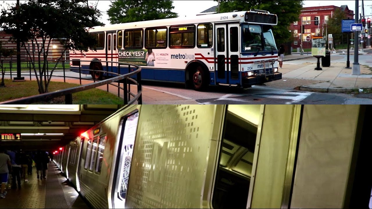 WMATA Metrobus & Metrorail : Anacostia Station [ Green Line ]