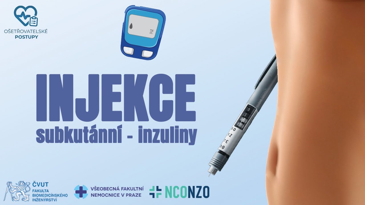 🇨🇿 (CZ) | APLIKACE INJEKCÍ 3/3 (inzuliny) | OŠETŘOVATELSKÉ POSTUPY