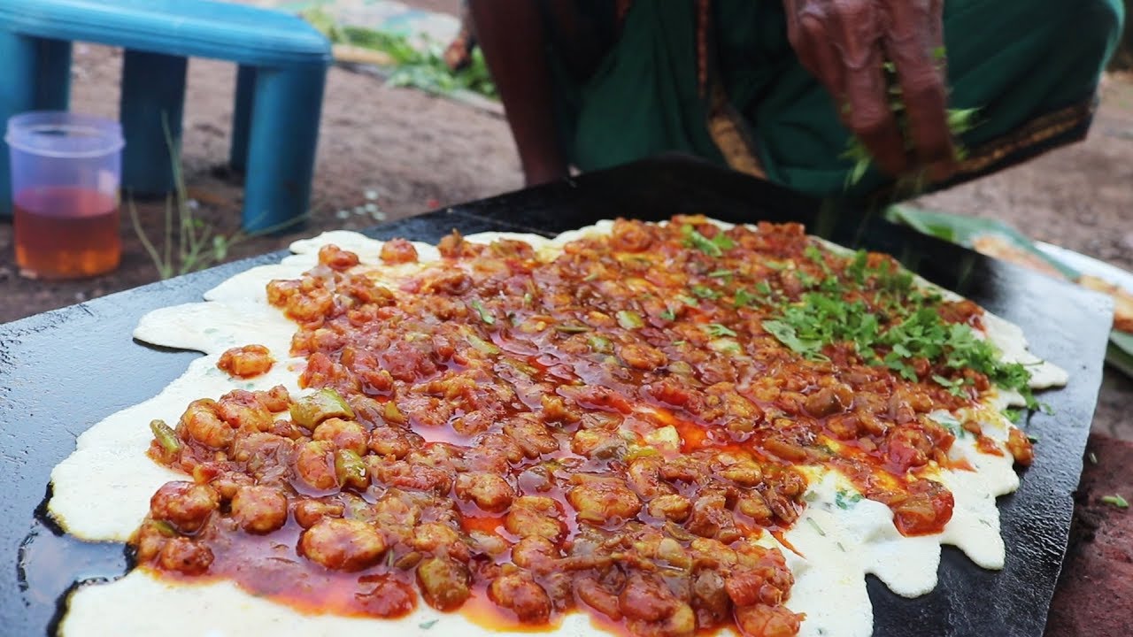 Prawns omelette by 106 Mastanamma | Country foods