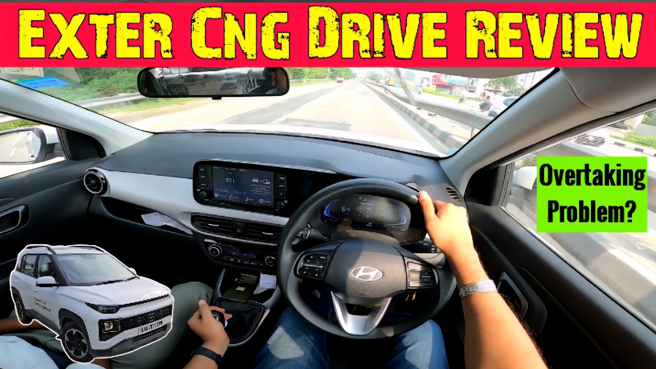 Hyundai Exter CNG Drive Review 2025 ✅️ Better Than Punch cng🤔 #extercng #punchcng #exter2025 