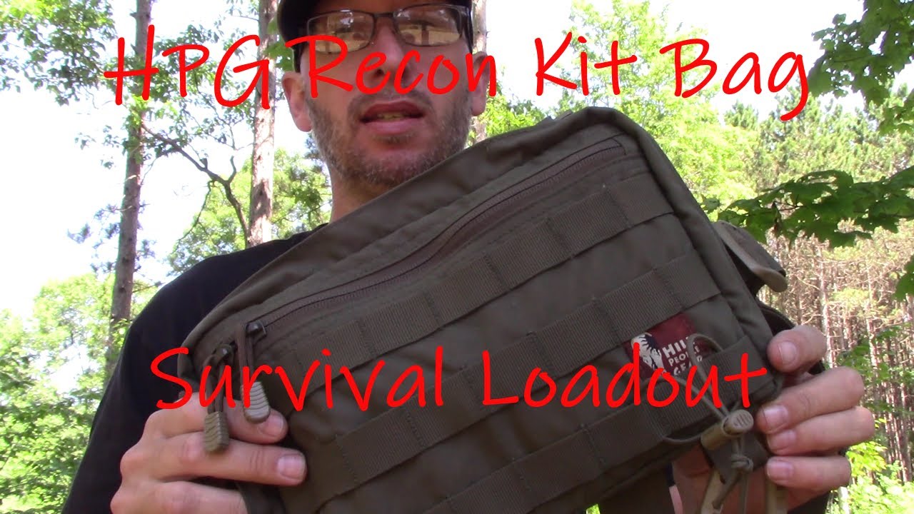 Hill People Gear Recon Kit Bag Review and Survival Loadout