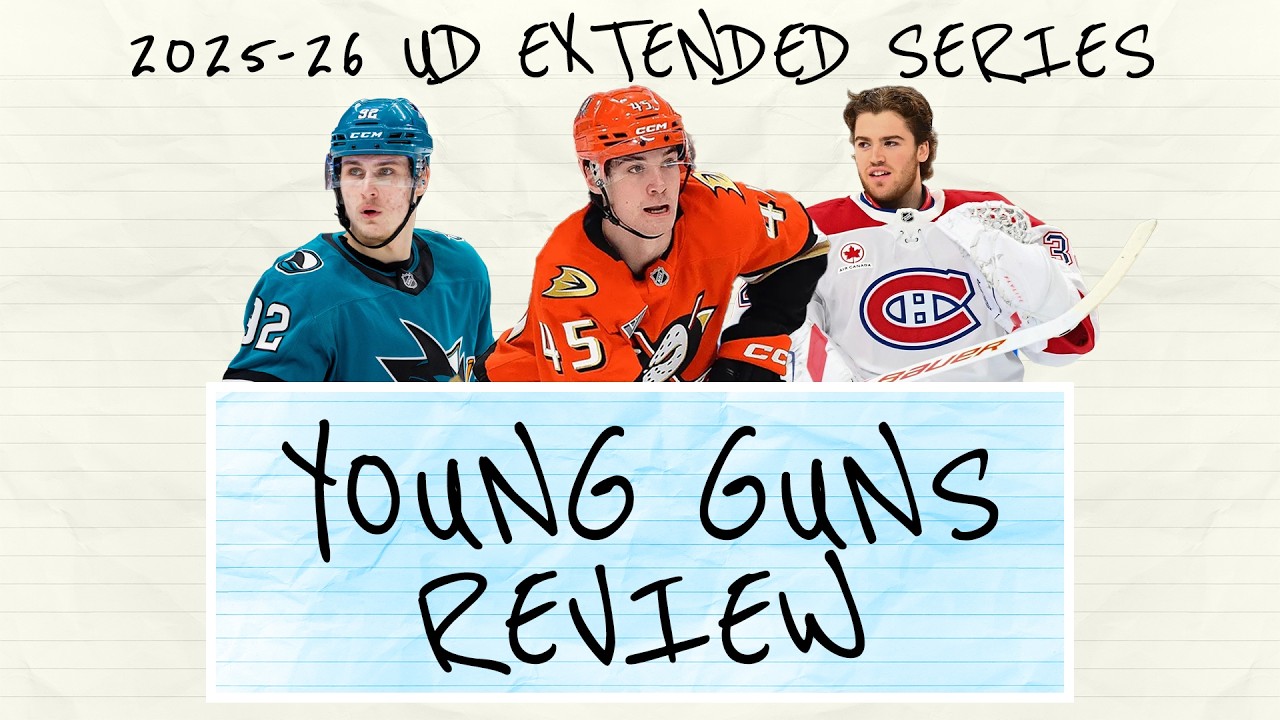 Обзор чеклиста 2025-26 Upper Deck Extended Series Young Guns