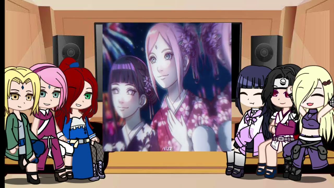 Girl In Naruto React To SakuHina And NaruSasu